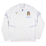 2025-2026 Italy FIR Rugby Training Full Zip Top (White)_0
