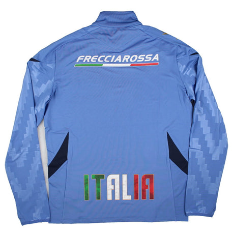 2025-2026 Italy FIR Rugby Training Half Zip Top (Blue)_1