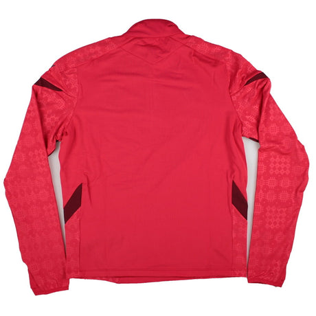 2025-2026 Wales WRU Training Player 1/4 Zip Top (Red) - Kids_1