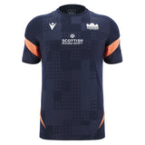 2025-2026 Edinburgh Rugby Training Poly Shirt (Navy) (Your Name)_2