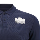 2025-2026 Edinburgh Rugby Travel Polo Shirt (Navy)_1