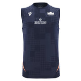 2025-2026 Edinburgh Rugby Sleeveless Shirt (Navy)_0