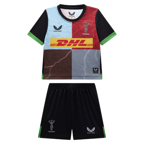 2025-2026 Harlequins Home Rugby Infant Kit (Your Name)_2