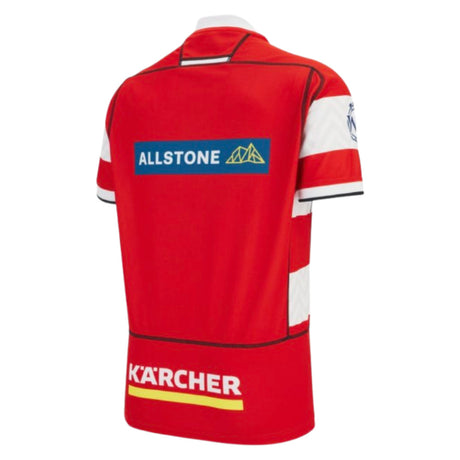2025-2026 Gloucester Rugby Poly Home Shirt (Your Name)_1