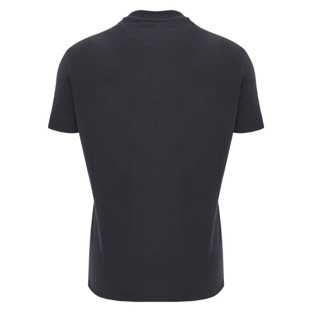 2025-2026 Ospreys Rugby Ath Cotton Tee (Black) (Your Name)_1