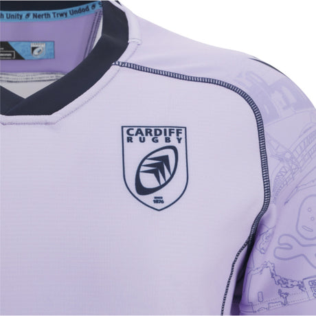 2025-2026 Cardiff Rugby Training Jersey (Lilac)_1