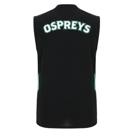 2025-2026 Ospreys Training Poly Sleeveless Shirt (Black) (Your Name)_1
