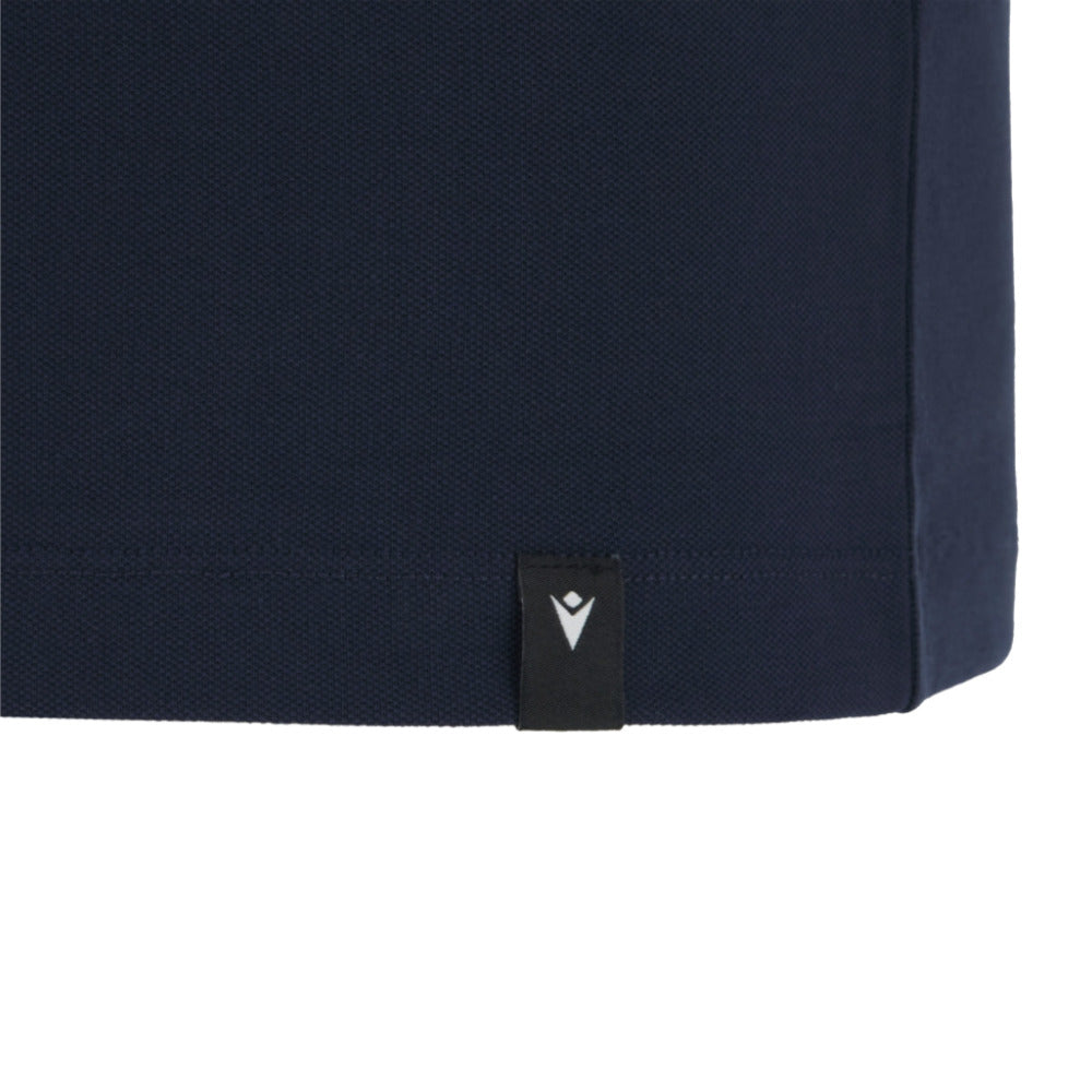 2025-2026 Cardiff Blues Rugby Ath Cotton Polo Shirt (Navy)_3