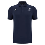 2025-2026 Cardiff Blues Rugby Ath Cotton Polo Shirt (Navy)_0