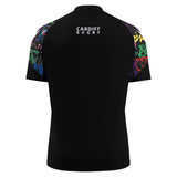 2025-2026 Cardiff Blues Rugby Training Tee (Black) (Your Name)_1