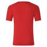2025-2026 Saracens Pre Match Short Sleeve Tee (Red) (Your Name)_1