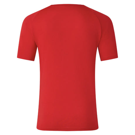 2025-2026 Saracens Pre Match Short Sleeve Tee (Red) (Your Name)_1