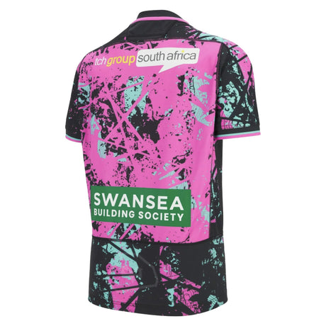 2025-2026 Ospreys Rugby Euro Replica Shirt (Kids) (Your Name)_1