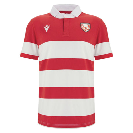 2025-2026 Gloucester Rugby Cotton Home Shirt (Your Name)_2
