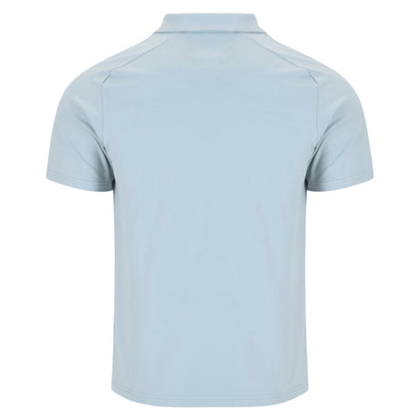 2025-2026 Leinster Rugby Short Sleeve Travel Polo Shirt (Grey Marl)_1