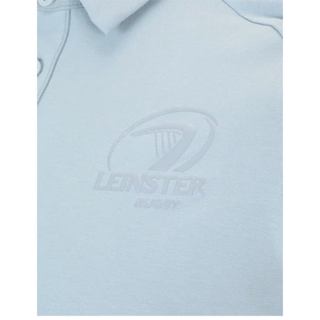 2025-2026 Leinster Rugby Short Sleeve Travel Polo Shirt (Grey Marl)_2