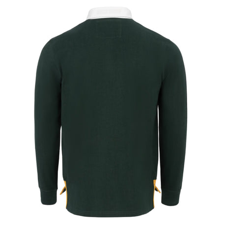 Kooga Vintage South Africa Men\'s LS Rugby Shirt (Green) (Your Name)_1