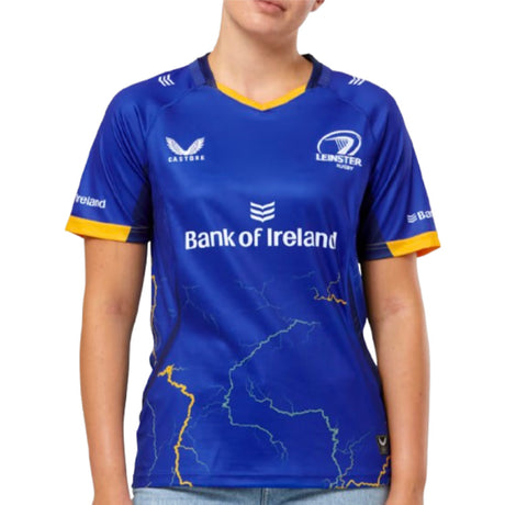 2025-2026 Leinster Home Shirt (Surf The Web) - Womens_0