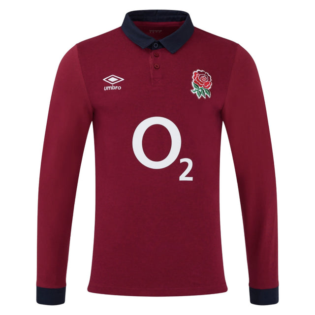 2024-2025 England Rugby Alternate LS Classic Jersey_0