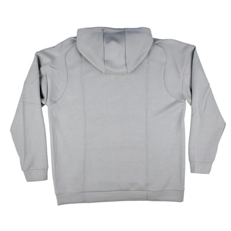 2025-2026 Leinster Rugby Travel Overhead Hoodie (Grey Marl)_1