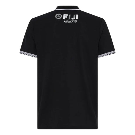 2026-2027 Fiji Rugby Pique Polo (Black)_1