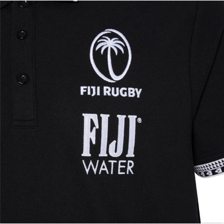 2026-2027 Fiji Rugby Pique Polo (Black)_2