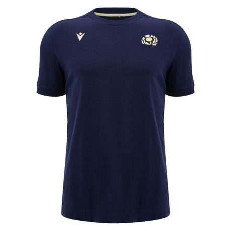 2026-2027 Scotland Rugby Ath Cotton T-Shirt (Navy)_0