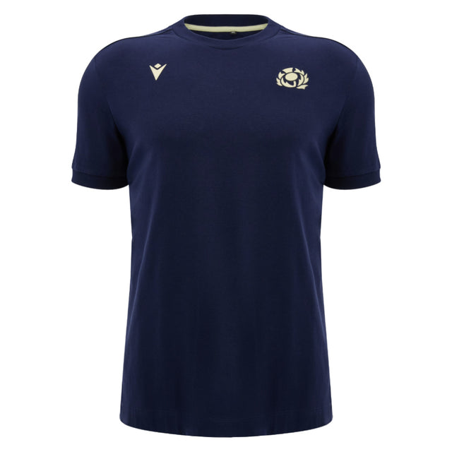 2026-2027 Scotland Rugby Ath Cotton T-Shirt (Navy)_0