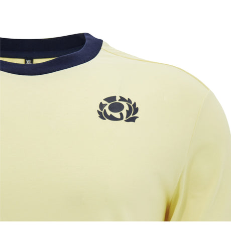 2026-2027 Scotland Rugby Ath Cotton T-Shirt (Sand)_1