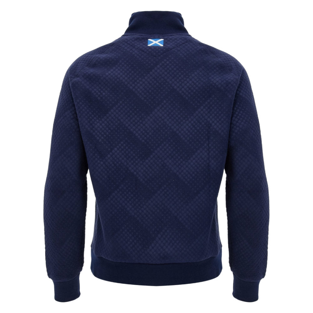 2026-2027 Scotland Rugby Travel Full Zip 3D Fleece (Navy) - Kids_2