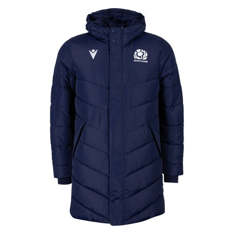 2026-2027 Scotland Rugby Long Bench Padded Jacket (Navy)_0