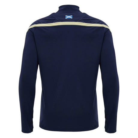 2026-2027 Scotland Rugby 1/4 Zip Training Top (Navy) - Kids_2