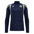 2026-2027 Scotland Rugby 1/4 Zip Training Top (Navy) - Kids_0
