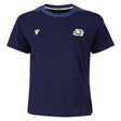 2026-2027 Scotland Rugby Ath Cotton T-Shirt (Navy) - Womens_0