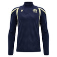 2026-2027 Scotland Rugby Training 1/4 Zip Top (Navy)_0