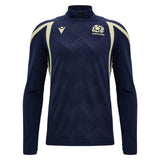 2026-2027 Scotland Rugby Training 1/4 Zip Top (Navy)_0