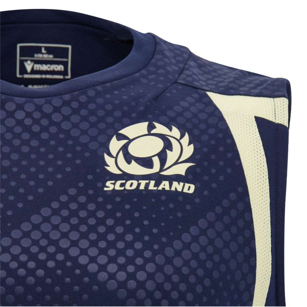 2026-2027 Scotland Rugby Sleeveless Training Shirt (Navy)_2
