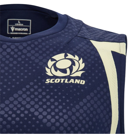 2026-2027 Scotland Rugby Sleeveless Training Shirt (Navy)_2