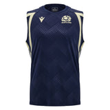 2026-2027 Scotland Rugby Sleeveless Training Shirt (Navy) (Your Name)_2
