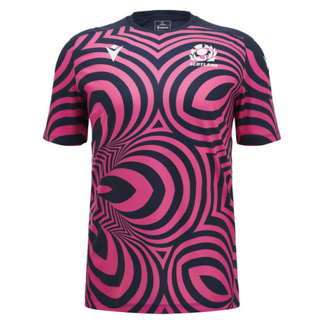 2026-2027 Scotland Rugby Warm Up Shirt (Pink)_0