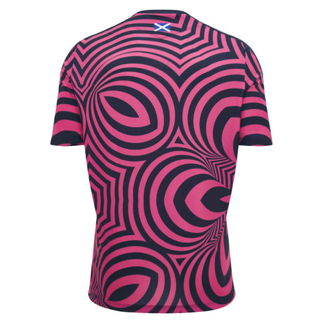 2026-2027 Scotland Rugby Warm Up Shirt (Neon Pink) (Your Name)_1