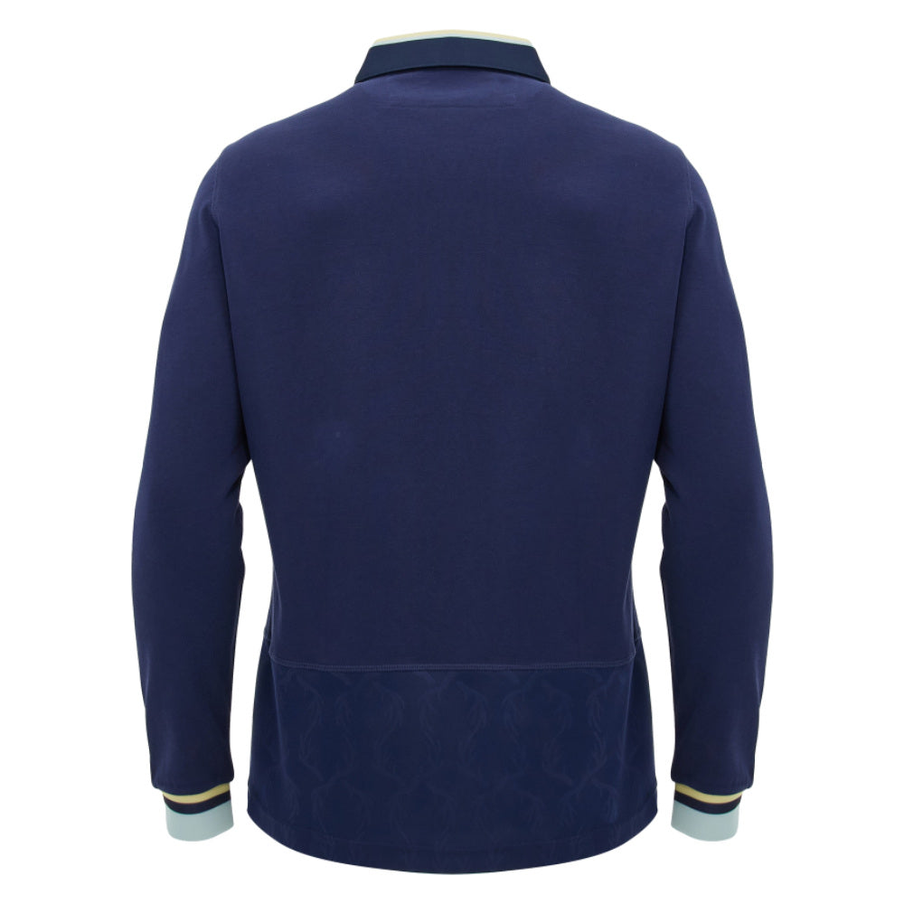 2026-2027 Scotland Home LS Cotton Rugby Shirt (Kids) (Laidlaw 9)_1
