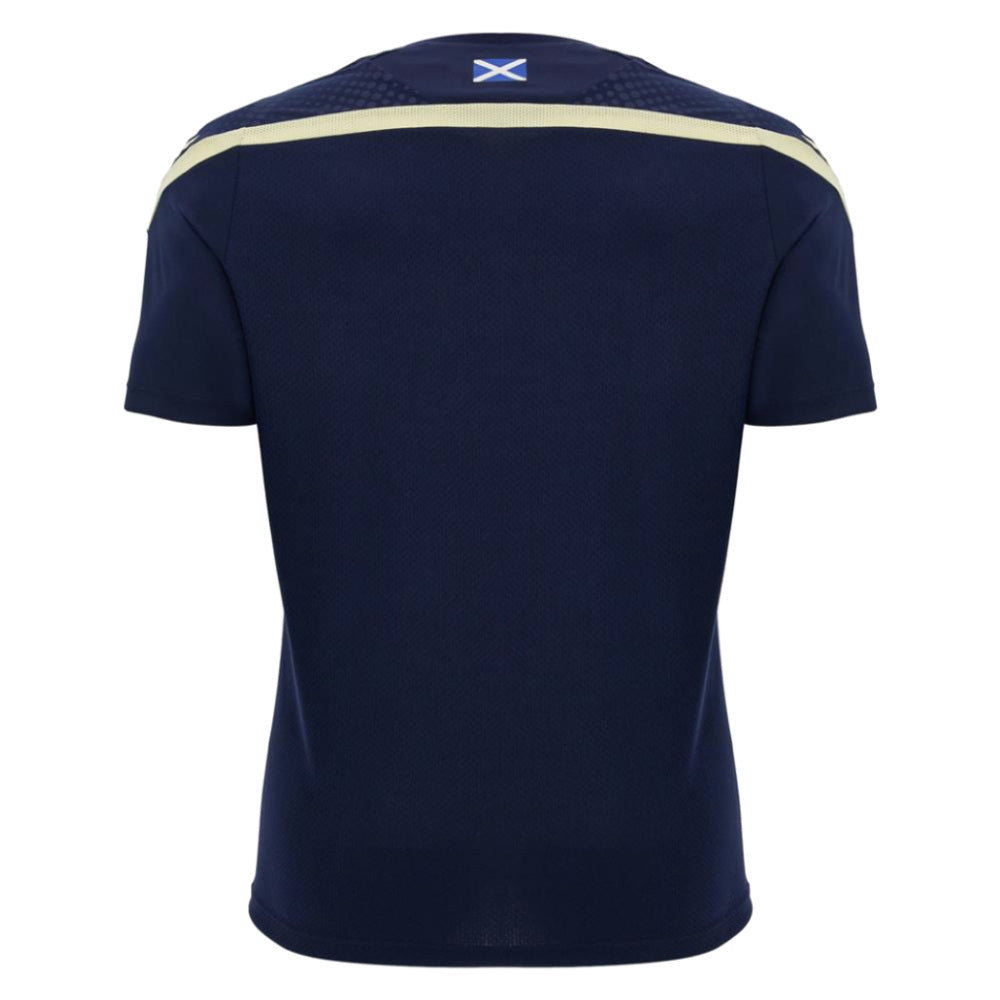 2026-2027 Scotland Rugby Training Shirt (Navy/Sand)_1