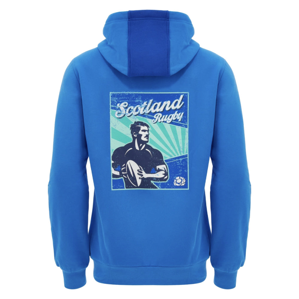 2026-2027 Scotland Rugby Leisure Cotton Hoodie (Blue)_1