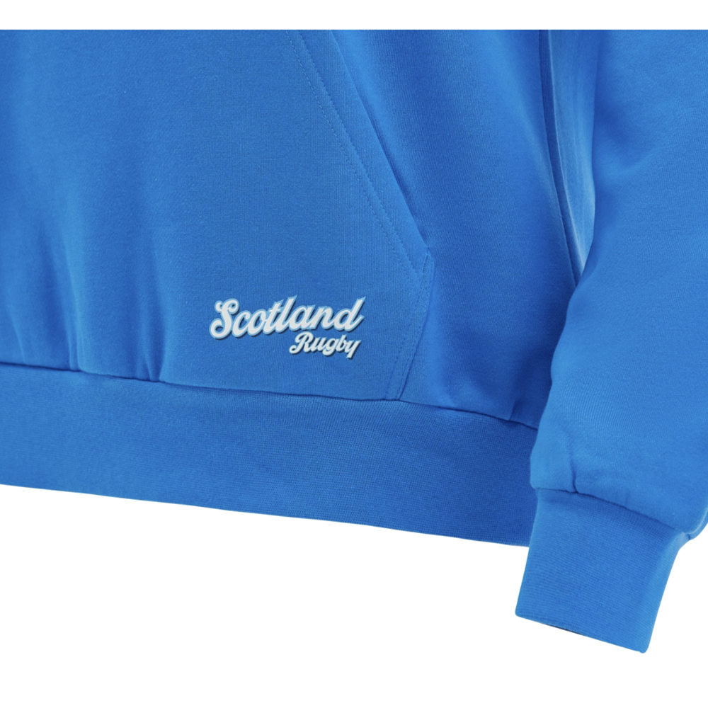 2026-2027 Scotland Rugby Leisure Cotton Hoodie (Blue)_2