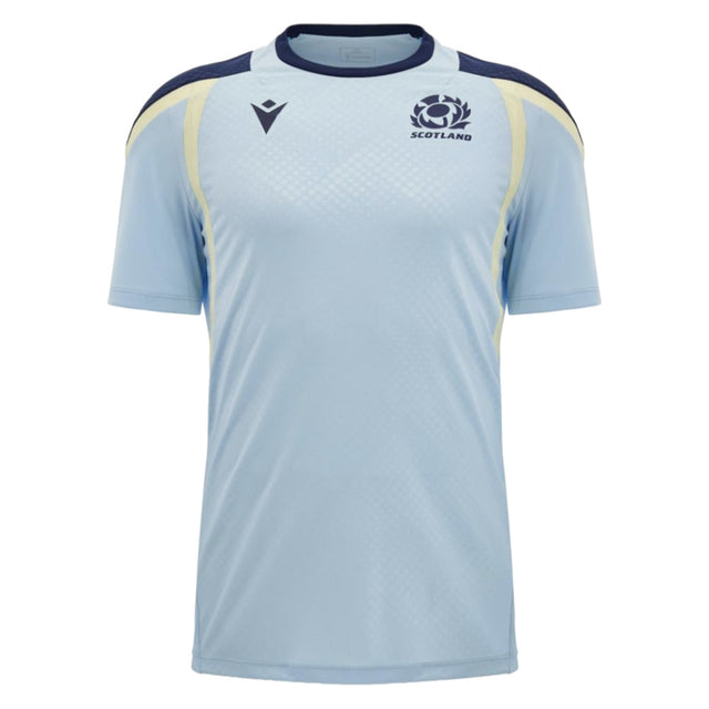 2026-2027 Scotland Rugby Training Shirt (Blue/Sand)_0