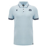 2026-2027 Scotland Rugby Travel Polo (Blue/Navy)_0