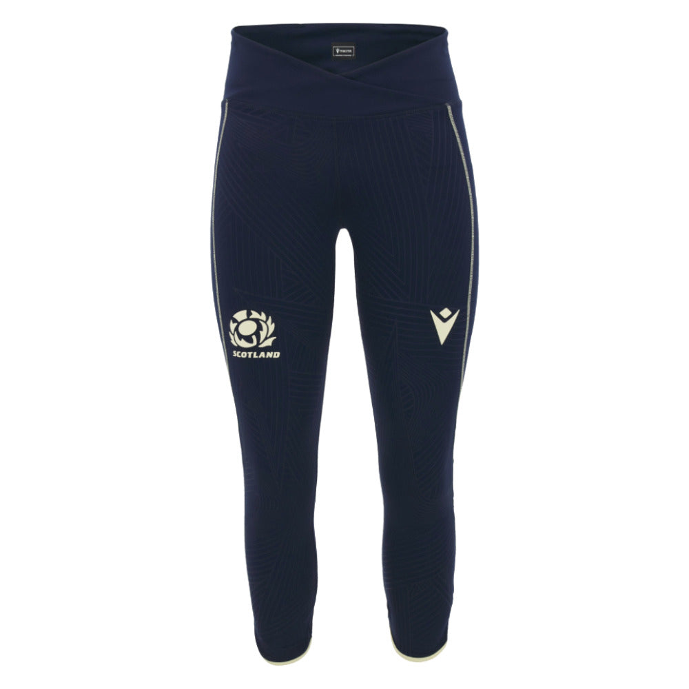 2026-2027 Scotland Rugby Ath Leggings (Navy) - Womens_0