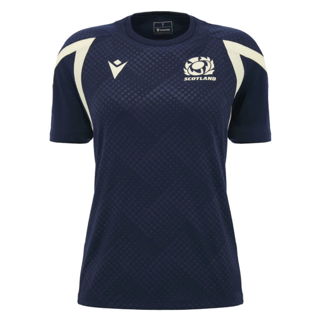 2026-2027 Scotland Rugby Training Shirt (Navy) - Womens_0