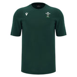 2026-2027 Wales WRU Rugby Cotton Travel Tee (Green)_0